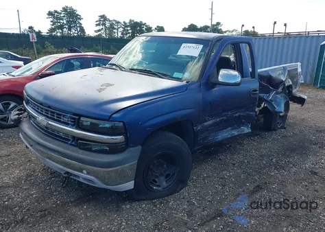 2000 Chevrolet Silverado 2500 Ls из США, поврежденный, VIN 1GCGC24U4YZ245597